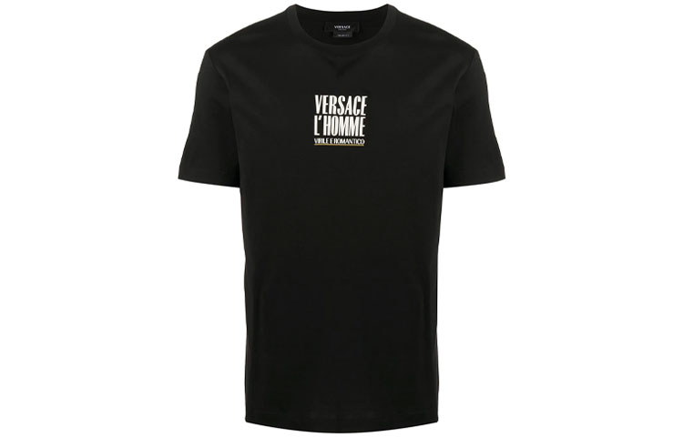 VERSACE Футболка мужская черная, Черный, VERSACE Футболка мужская черная
VERSACE Футболка мужская черная, Черный, VERSACE Футболка мужская черная