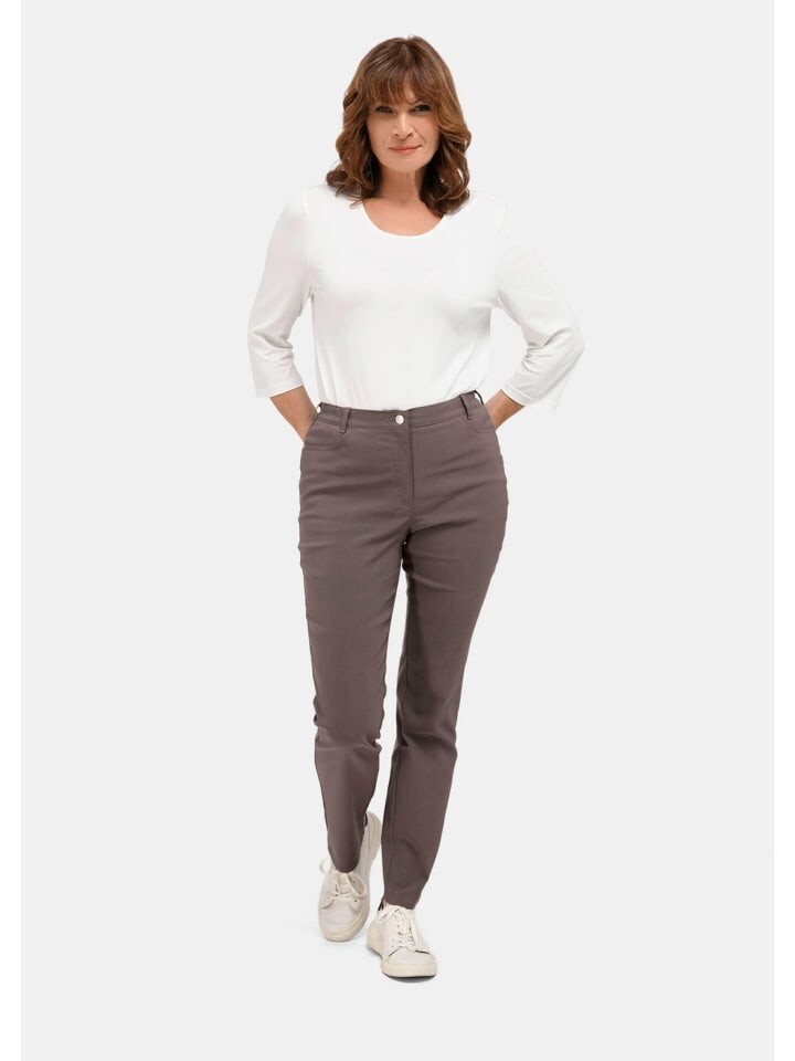 Тканевые брюки GOLDNER, серо-коричневый
Тканевые брюки GOLDNER, серо-коричневый