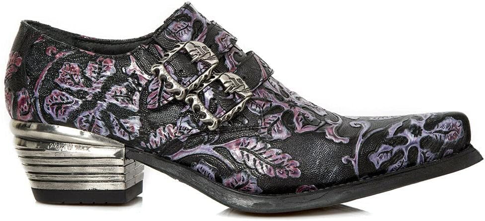 Мужские туфли New Rock 7960 с тисненой винтажной кожей, пряжкой и стальной подошвой, черный
Мужские туфли New Rock 7960 с тисненой винтажной кожей, пряжкой и стальной подошвой, черный