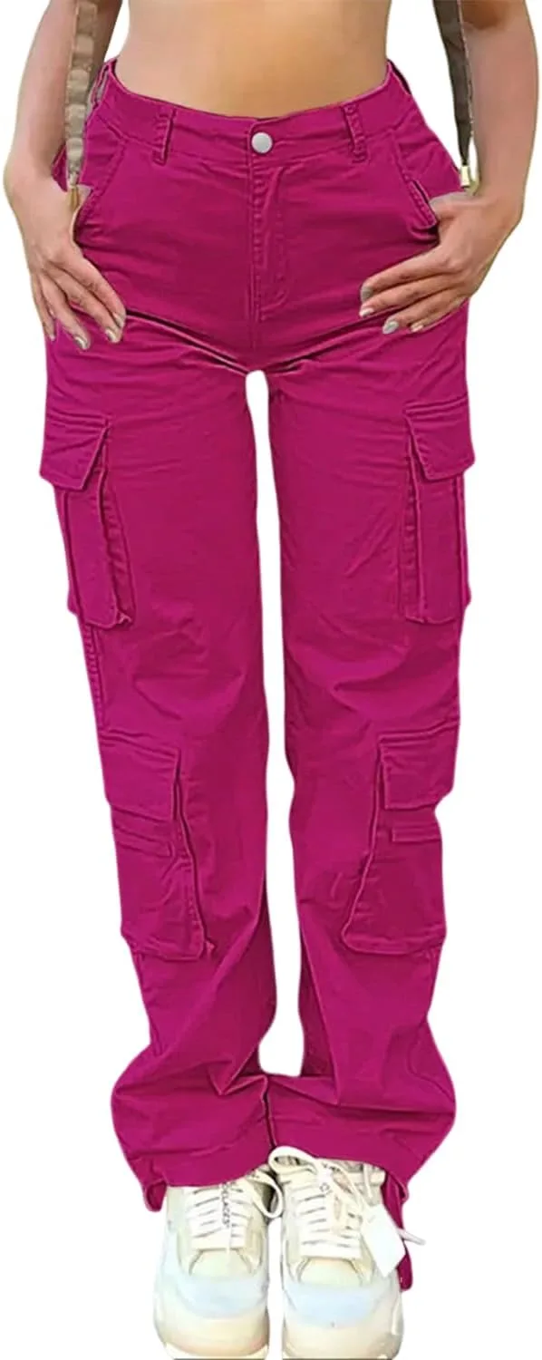 Женские джинсы-карго с прямым широким кроем AprPith
Женские джинсы-карго с прямым широким кроем AprPith