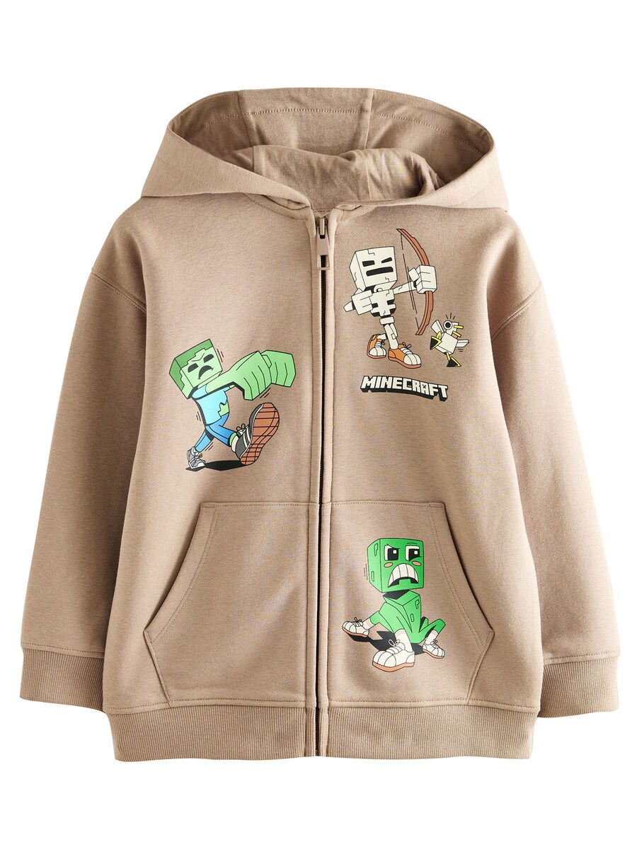 Толстовка с капюшоном на молнии Next, светло-коричневый
Толстовка с капюшоном на молнии Next, светло-коричневый