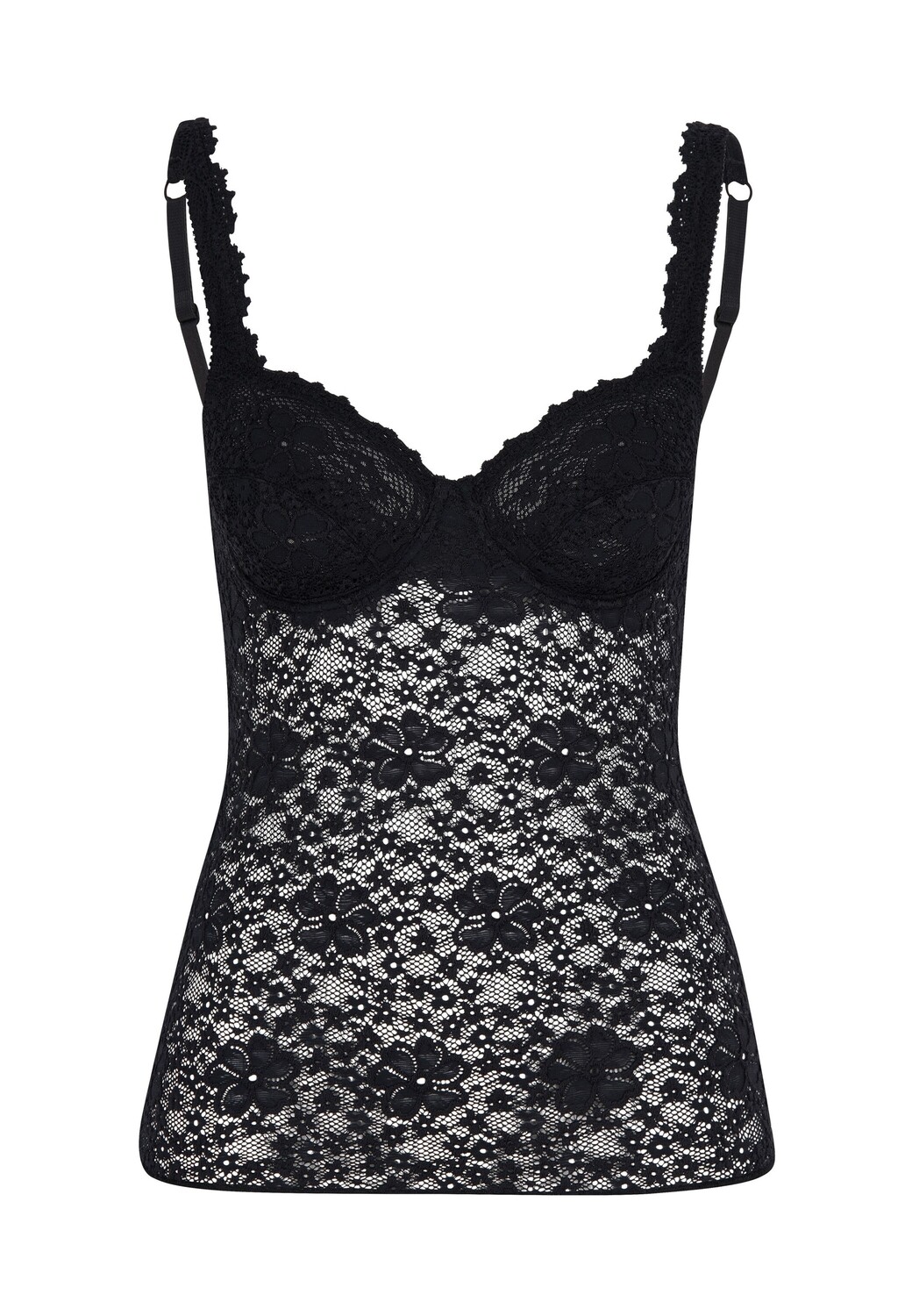 Бюстгальтер с косточками Nina von C. BH Hemd Millefleurs, черный
Бюстгальтер с косточками Nina von C. BH Hemd Millefleurs, черный