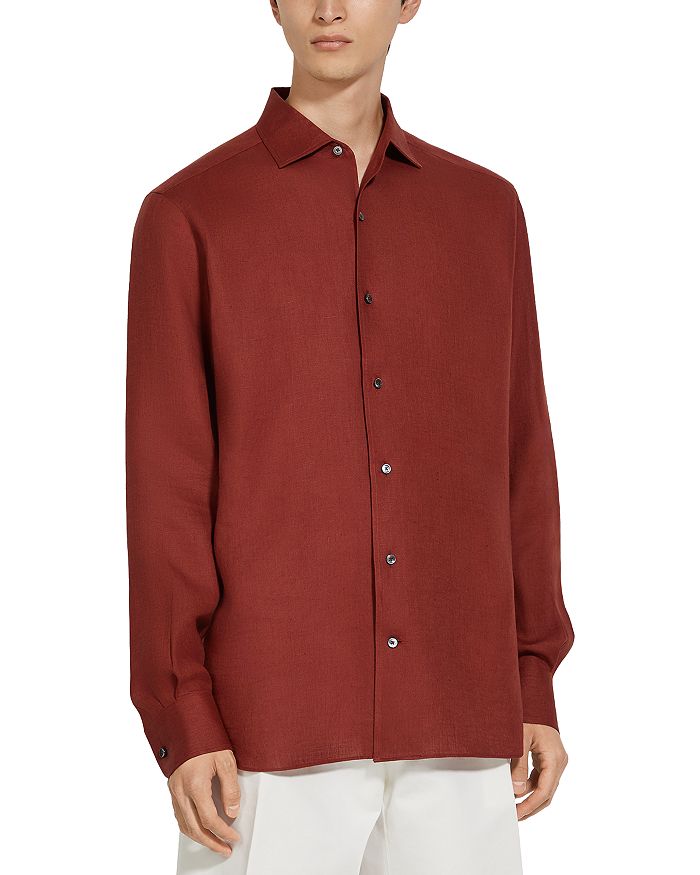 Рубашка из льна Oasi Lino ZEGNA, красный
Рубашка из льна Oasi Lino ZEGNA, красный