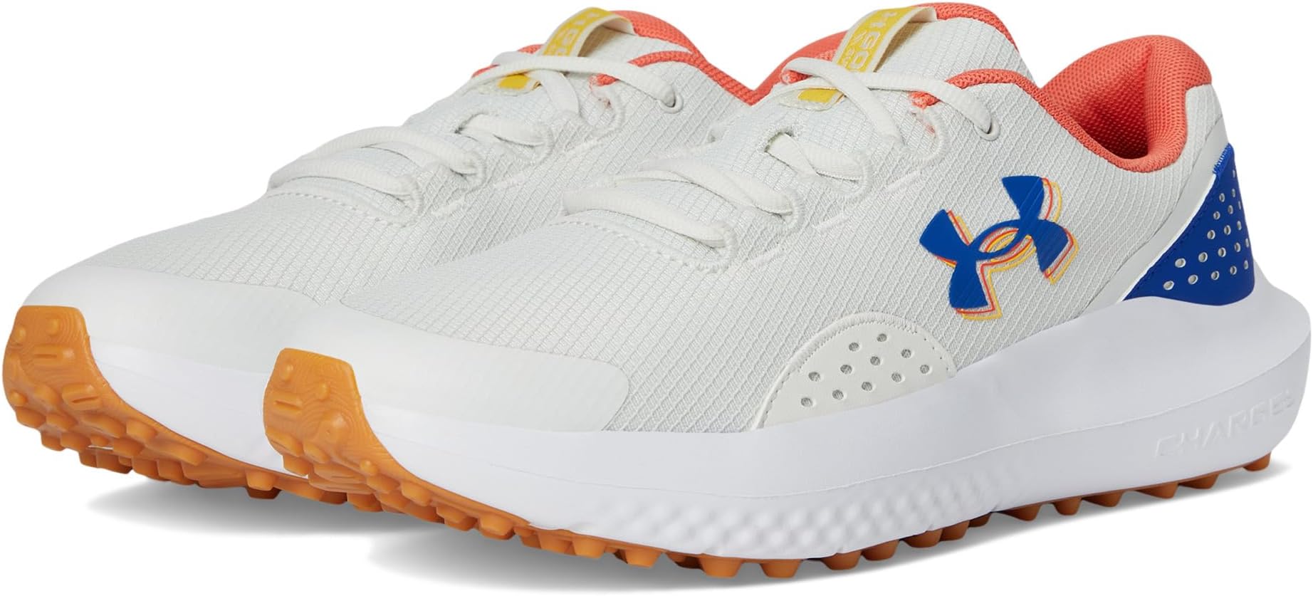 Кроссовки Under Armour Surge Golf Cleat, White Clay/Royal/Royal
Кроссовки Under Armour Surge Golf Cleat, White Clay/Royal/Royal