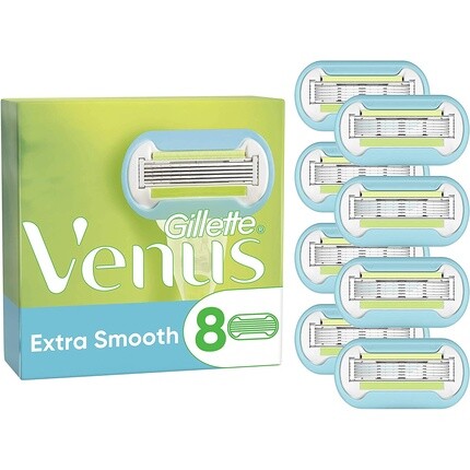 Женские лезвия для бритвы Venus Extra Smooth, 5 лезвий, 8 шт., Gillette
Женские лезвия для бритвы Venus Extra Smooth, 5 лезвий, 8 шт., Gillette