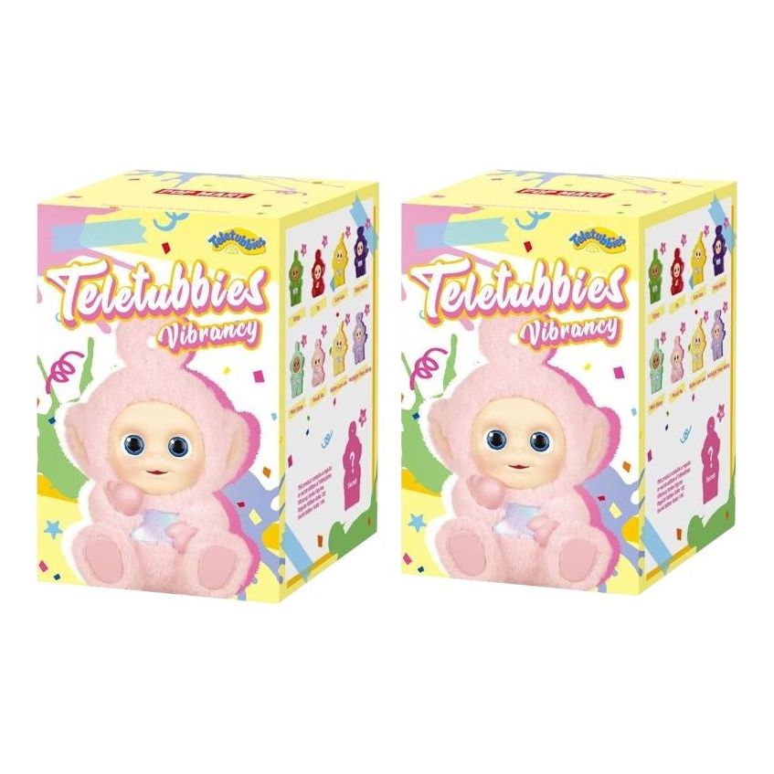 Набор фигурок Teletubbies Vibrancy от Pop Mart, запечатанная упаковка (2 коробки-сюрприза)
Набор фигурок Teletubbies Vibrancy от Pop Mart, запечатанная упаковка (2 коробки-сюрприза)