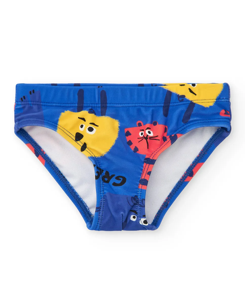 Детский бодик для мальчика с принтом животных Tuc tuc, синий
Детский бодик для мальчика с принтом животных Tuc tuc, синий