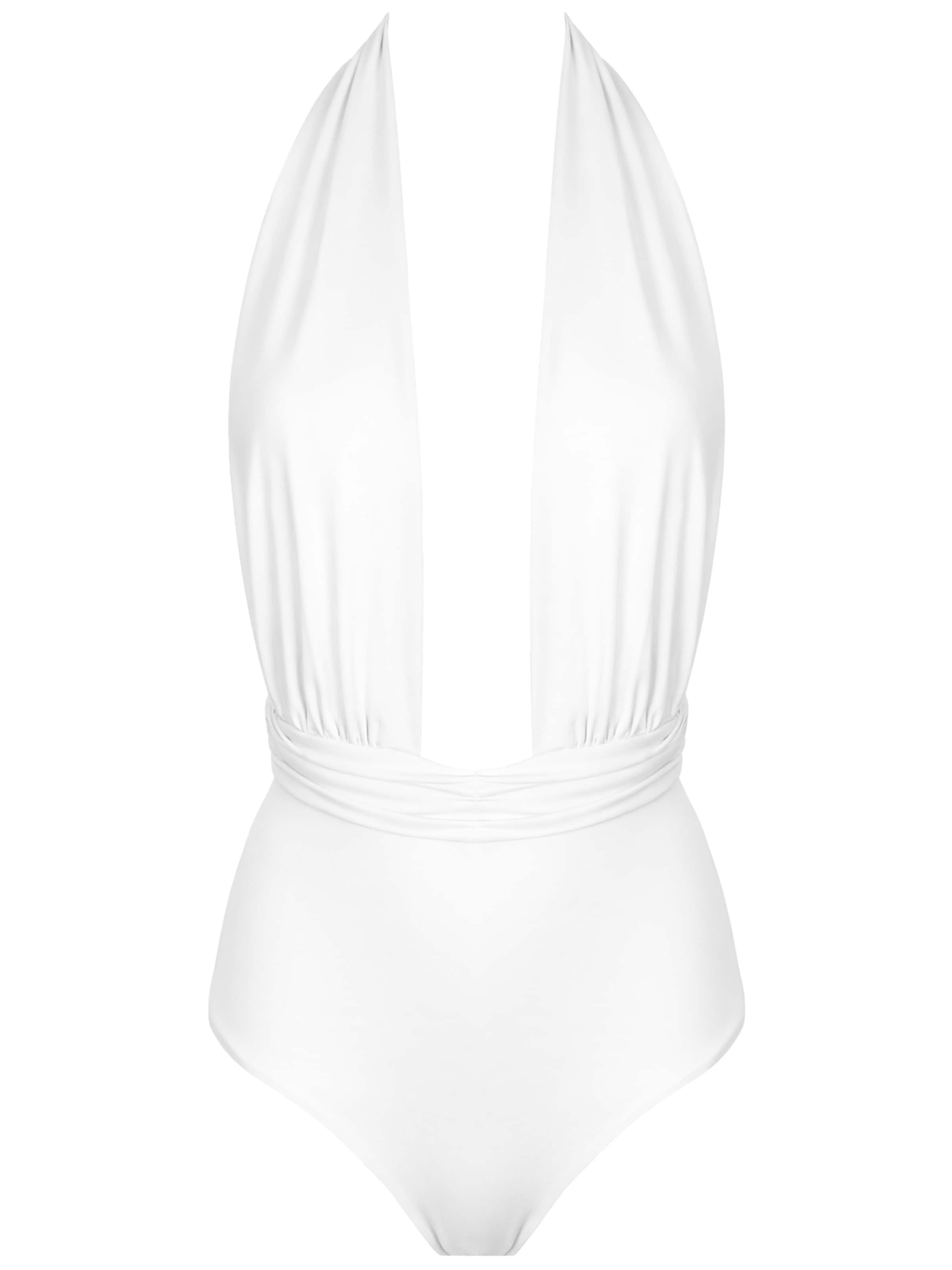 SEA ME SWIM Купальник с высоким горлом 'ST.BARTH' в белом цвете
SEA ME SWIM Купальник с высоким горлом 'ST.BARTH' в белом цвете