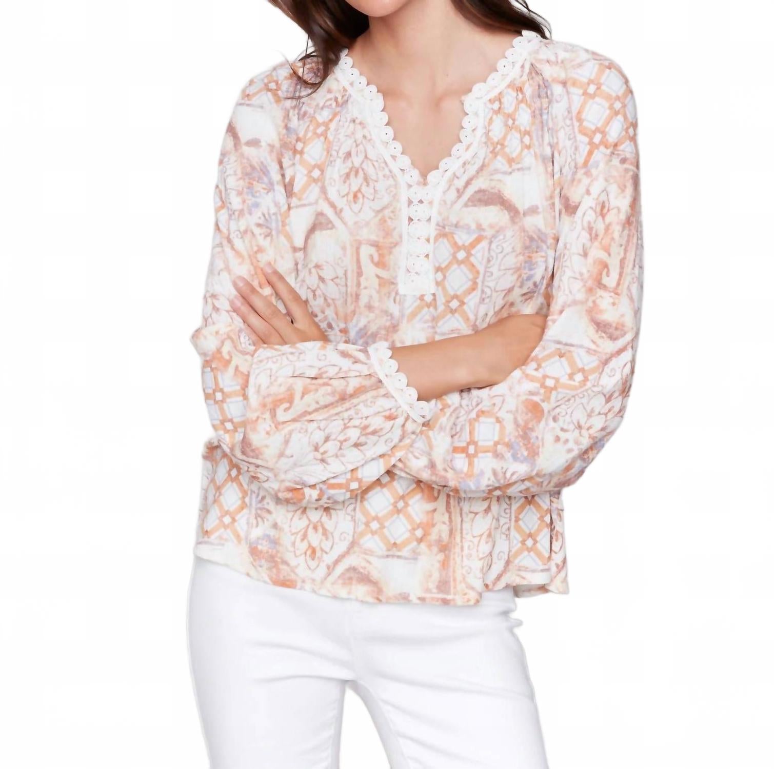 Топ с длинными рукавами реглан цвета папайи CHARLIE B, Papaya
Топ с длинными рукавами реглан цвета папайи CHARLIE B, Papaya