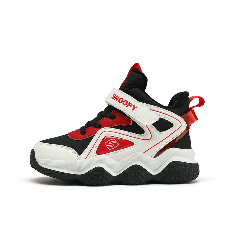 SNOOPY Кроссовки детские, теплые, с противоскользящей амортизацией, черно-красные
SNOOPY Кроссовки детские, теплые, с противоскользящей амортизацией, черно-красные