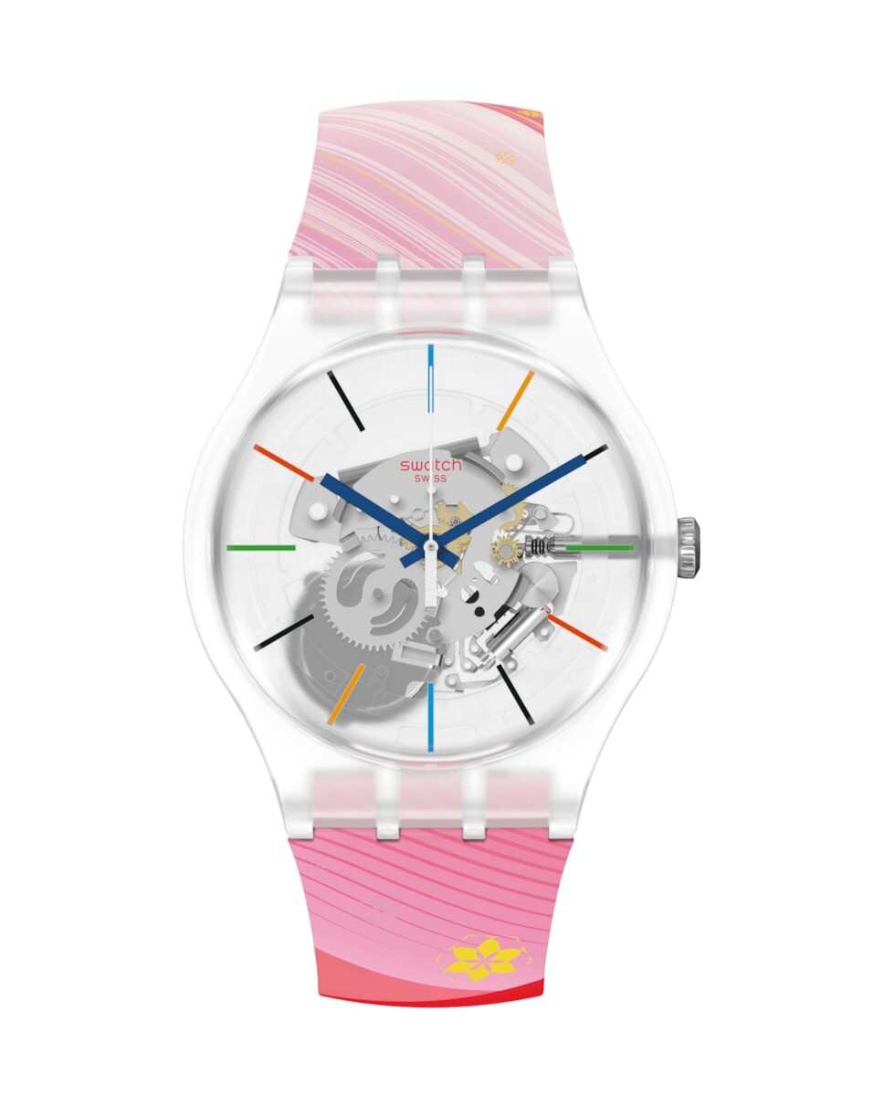 Часы «Красные реки и горы» с красным силиконовым ремешком Swatch, красный
Часы «Красные реки и горы» с красным силиконовым ремешком Swatch, красный