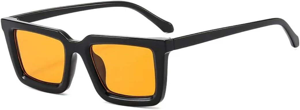 Винтажные стильные панк-солнцезащитные очки в квадратной оправе для женщин, роскошные мужские солнцезащитные очки для активного отдыха и спорта, защита от УФ-излучения UV400 TVTBBVV, Black Yellow
Винтажные стильные панк-солнцезащитные очки в квадратной оправе для женщин, роскошные мужские солнцезащитные очки для активного отдыха и спорта, защита от УФ-излучения UV400 TVTBBVV, Black Yellow