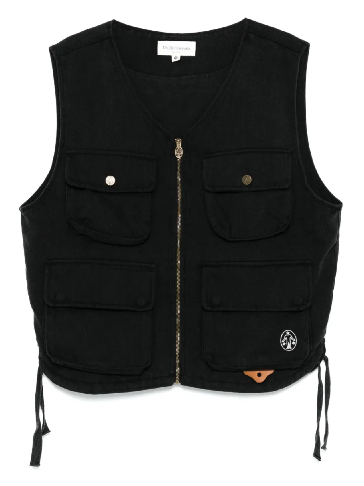 UNTITLED ARTWORKS жилет-карго, черный 
UNTITLED ARTWORKS жилет-карго, черный