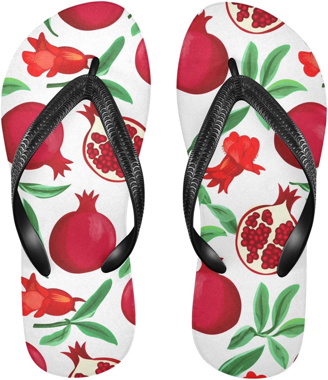 Мужские и женские пляжные шлепанцы с белыми ремешками и изображением граната, резиновые, противоскользящие, летние тапочки для ходьбы Sinestour
Мужские и женские пляжные шлепанцы с белыми ремешками и изображением граната, резиновые, противоскользящие, летние тапочки для ходьбы Sinestour