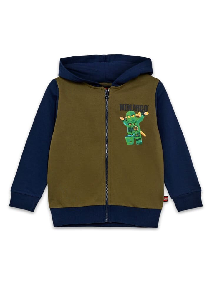 Толстовка LEGO wear Kapuzensweatjacke LEGO NINJAGO - LWSCOUT 607, цвет Dark Khaki
Толстовка LEGO wear Kapuzensweatjacke LEGO NINJAGO - LWSCOUT 607, цвет Dark Khaki
