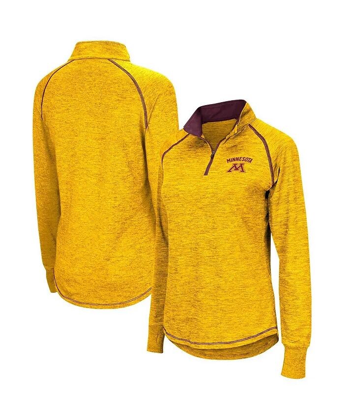 Женская футболка Minnesota Gophers Bikram Raglan с молнией четверть Colosseum, черный
Женская футболка Minnesota Gophers Bikram Raglan с молнией четверть Colosseum, черный