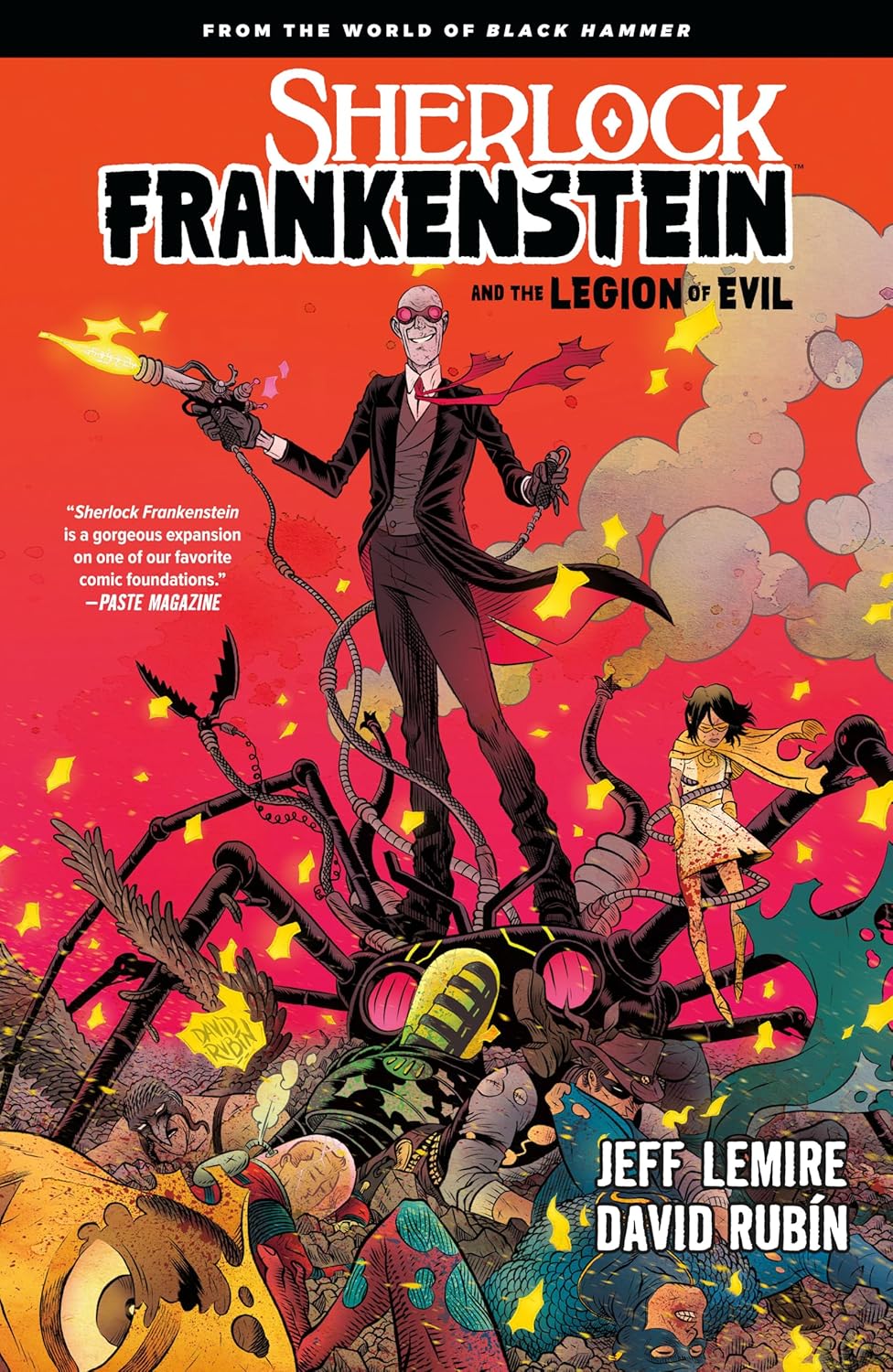Sherlock Frankenstein & the Legion of Evil: From the World of Black Hammer (Dark Horse Books)
Sherlock Frankenstein & the Legion of Evil: From the World of Black Hammer (Dark Horse Books)
