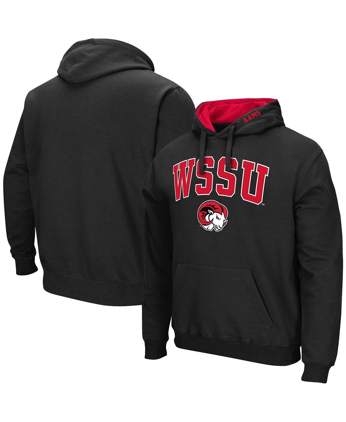 Мужской черный пуловер с капюшоном Winston-Salem State Rams Arch & Logo Colosseum
Мужской черный пуловер с капюшоном Winston-Salem State Rams Arch & Logo Colosseum
