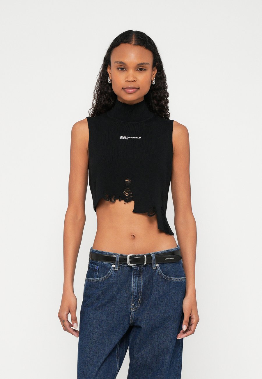 Топ Karl Lagerfeld Jeans DISTRUCTED KNITTED, Black
Топ Karl Lagerfeld Jeans DISTRUCTED KNITTED, Black