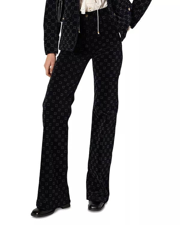 Джинсы-Клеш с монограммой Анны темно-синего цвета. Gerard Darel, синий
Джинсы-Клеш с монограммой Анны темно-синего цвета. Gerard Darel, синий