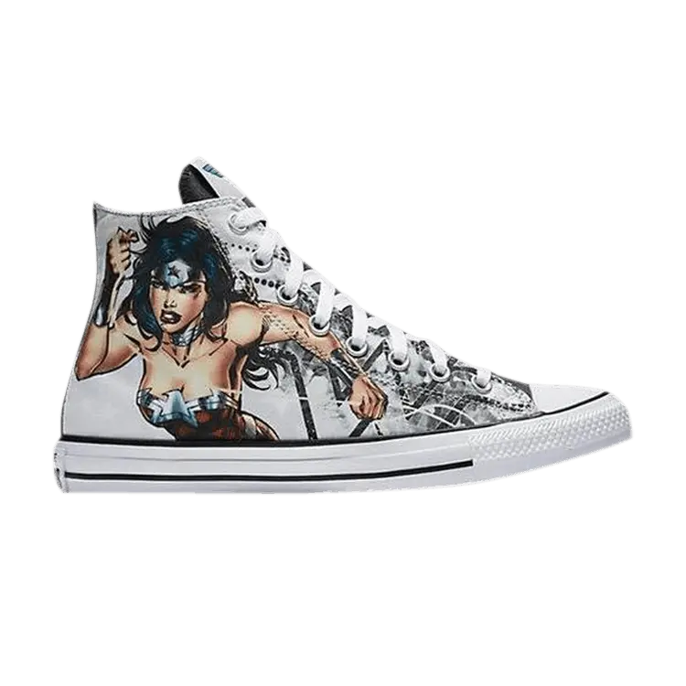 Кроссовки Converse DC Comics x Chuck Taylor All Star High 'Wonder Woman', белый
Кроссовки Converse DC Comics x Chuck Taylor All Star High 'Wonder Woman', белый