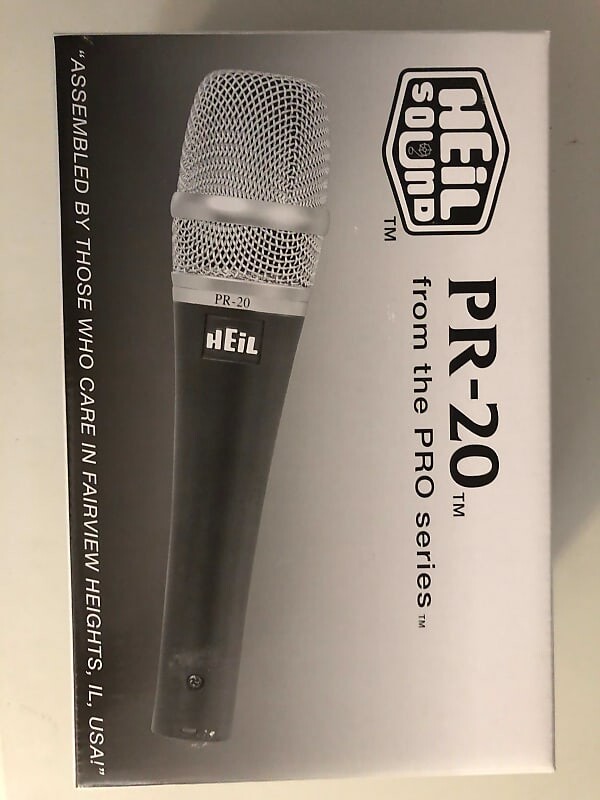 Динамический микрофон Heil PR20 Dynamic Microphone
Динамический микрофон Heil PR20 Dynamic Microphone