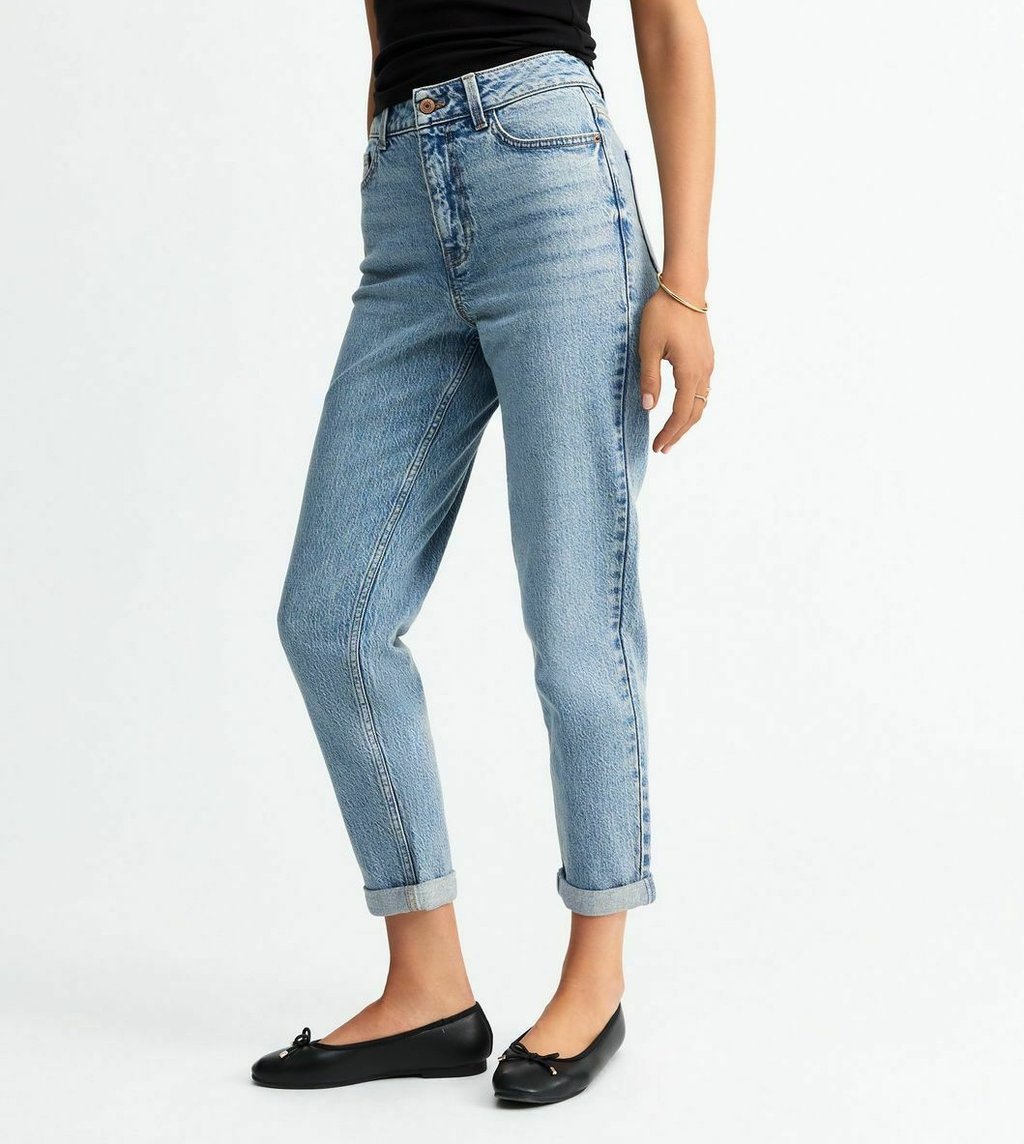 Джинсы прямого кроя TURNED UP CUFF New Look, синий
Джинсы прямого кроя TURNED UP CUFF New Look, синий