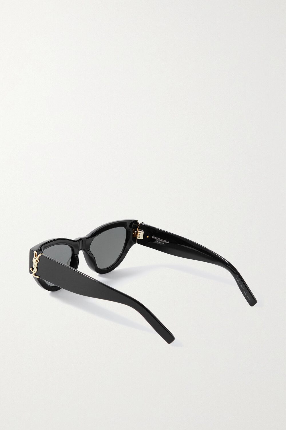 SAINT LAURENT EYEWEAR большие солнцезащитные очки YSL из ацетата "кошачий глаз", черный
SAINT LAURENT EYEWEAR большие солнцезащитные очки YSL из ацетата "кошачий глаз", черный