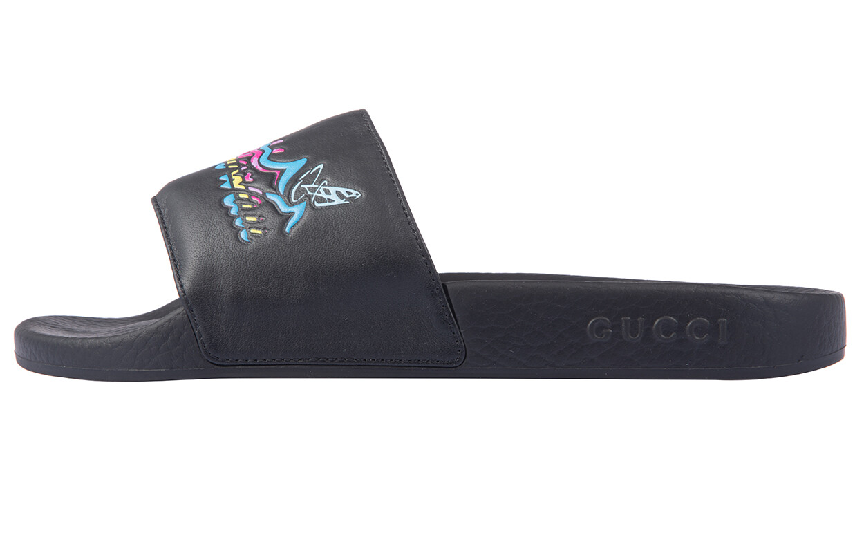 Сандалии GUCCI Pursuit Slide 'Hawaii - Black'
Сандалии GUCCI Pursuit Slide 'Hawaii - Black'