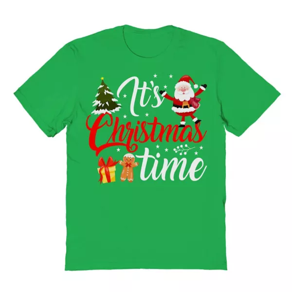 Мужская футболка с рождественским рисунком «Время Санта-дерева» Licensed Character, цвет irish green
Мужская футболка с рождественским рисунком «Время Санта-дерева» Licensed Character, цвет irish green