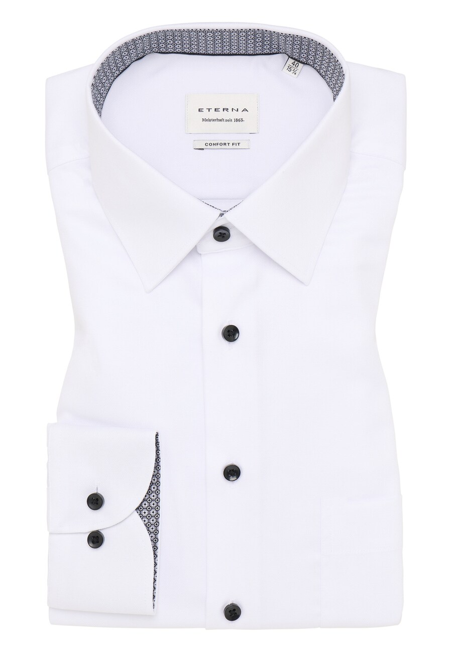 Рубашка делового кроя Comfort fit ETERNA, белый
Рубашка делового кроя Comfort fit ETERNA, белый