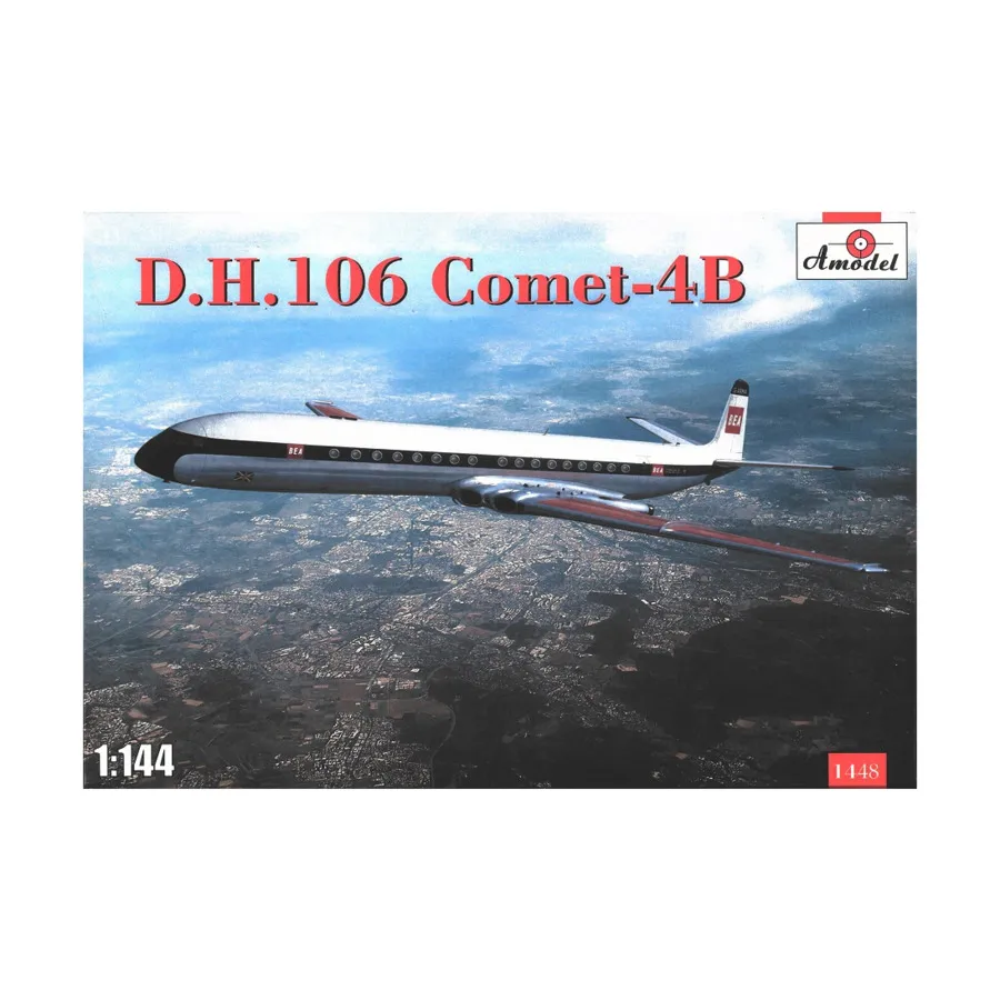 DH106 Комета-4Б, Aircraft Models (1:144) (Amodel)
DH106 Комета-4Б, Aircraft Models (1:144) (Amodel)