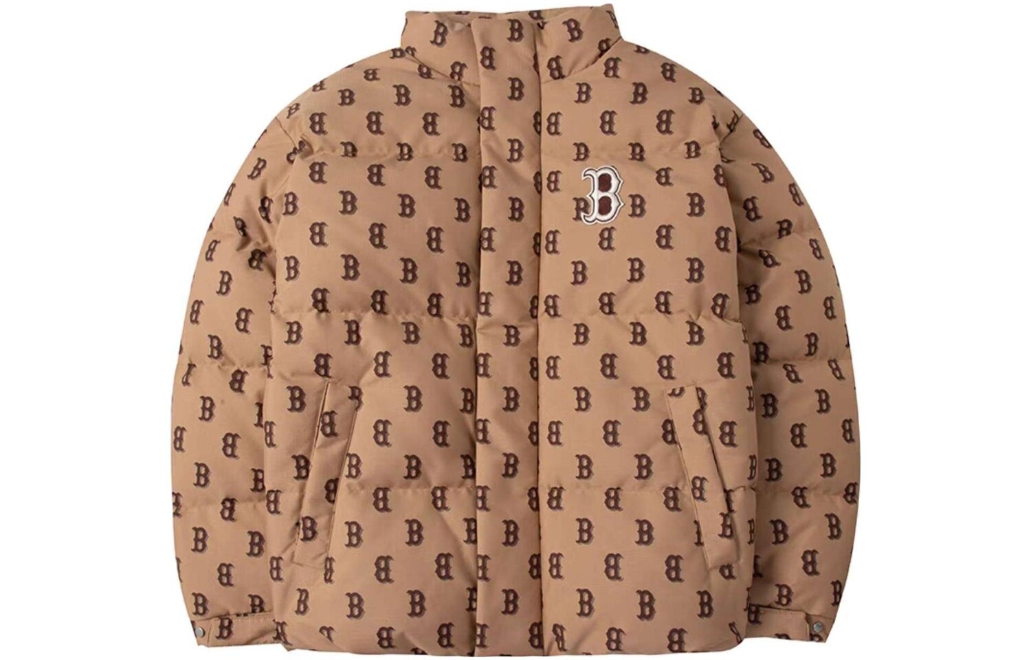 Пуховик унисекс хаки Mlb 
Пуховик унисекс хаки Mlb