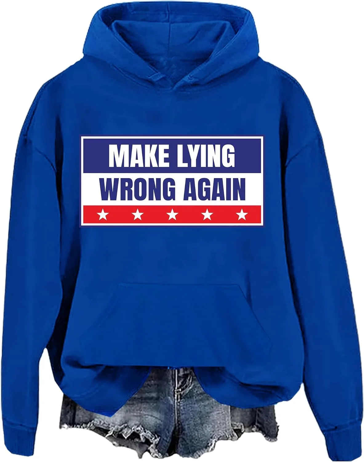 Толстовка Make Lying Wrong Again
Толстовка Make Lying Wrong Again