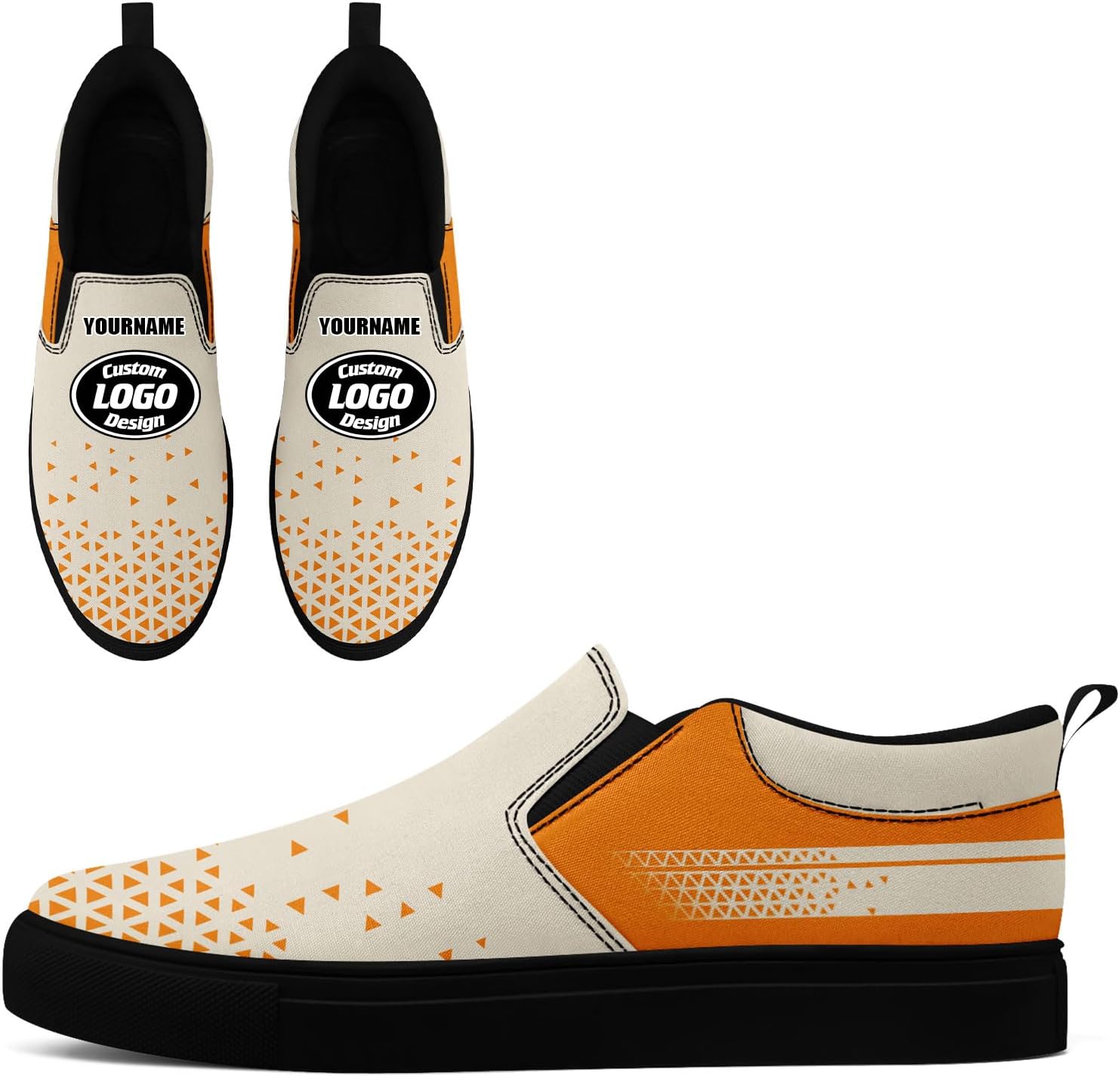 Кастомизированные корпоративные повседневные слипоны AWSOLE для мужчин и женщин с принтом названия компании и логотипа, удобные кроссовки из холста для прогулок, черный/оранжевый/бежевый
Кастомизированные корпоративные повседневные слипоны AWSOLE для мужчин и женщин с принтом названия компании и логотипа, удобные кроссовки из холста для прогулок, черный/оранжевый/бежевый