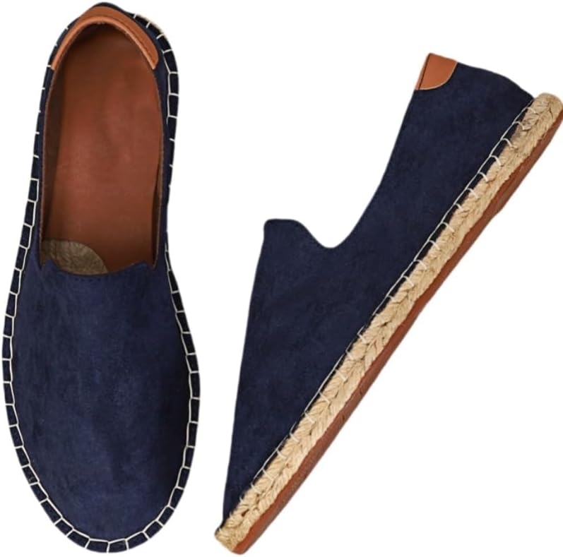 Мужские эспадрильи-лоаферы - удобная повседневная обувь без шнурков для ходьбы Hoalox, синий
Мужские эспадрильи-лоаферы - удобная повседневная обувь без шнурков для ходьбы Hoalox, синий