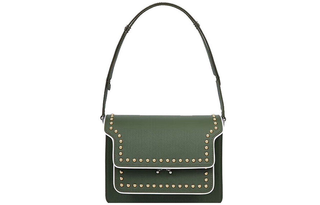 Кожаный Саквояж из Коровьей Кожи Маленькая Квадратная Сумка Через Плечо Женская Джаспер MARNI
Кожаный Саквояж из Коровьей Кожи Маленькая Квадратная Сумка Через Плечо Женская Джаспер MARNI