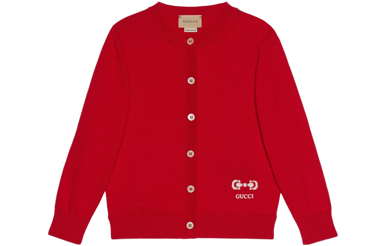 Детский свитер Gucci, красный 
Детский свитер Gucci, красный