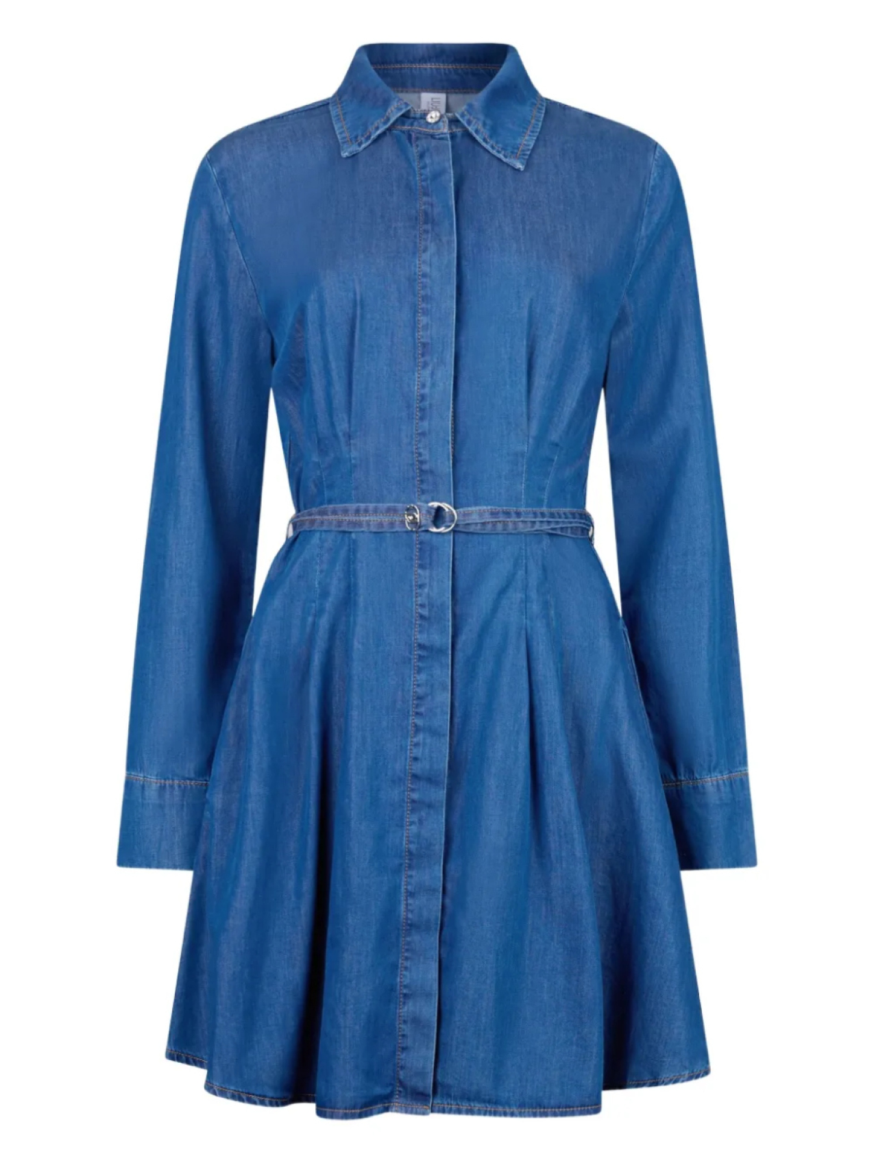 Платье-рубашка из денима LIU JO, синий 
Платье-рубашка из денима LIU JO, синий