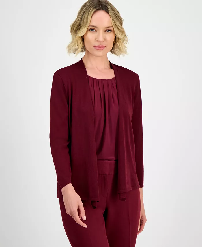 Женский кардиган с длинными рукавами, Regular и Petite Kasper, красный
Женский кардиган с длинными рукавами, Regular и Petite Kasper, красный