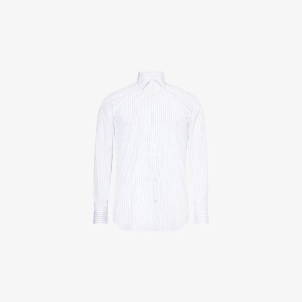 Рубашка длинная Dunhill с полосками, белый
Рубашка длинная Dunhill с полосками, белый