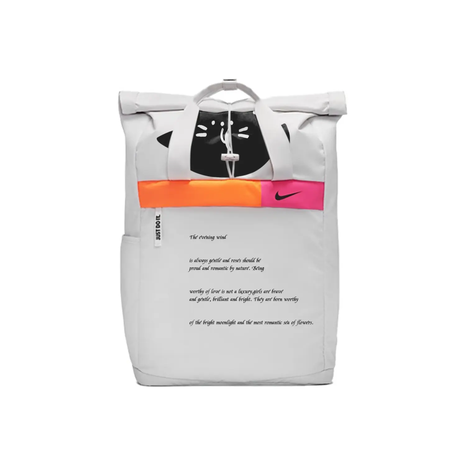 Nike Чёрный эльф, рюкзак из янтарной ткани обычный унисекс светло-серебристый серый, Light Silver Gray
Nike Чёрный эльф, рюкзак из янтарной ткани обычный унисекс светло-серебристый серый, Light Silver Gray