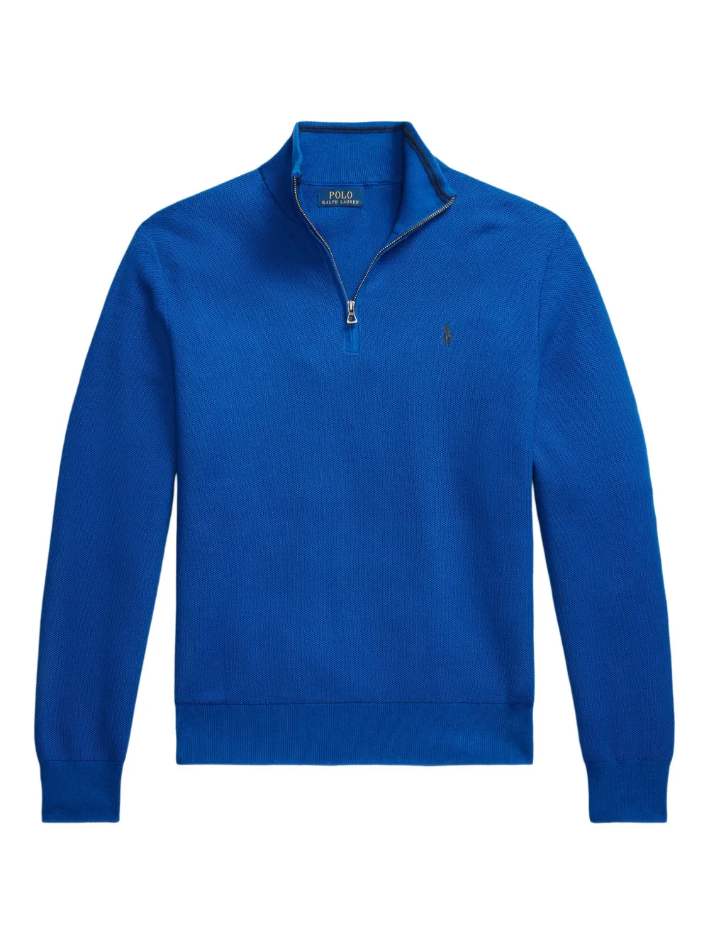Свитер с воротником на молнии Polo Ralph Lauren, синий
Свитер с воротником на молнии Polo Ralph Lauren, синий