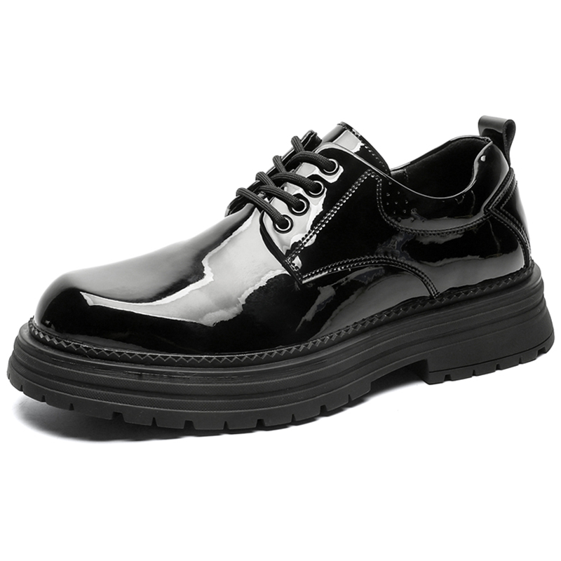 Medd Мужские повседневные туфли с низким верхом, ярко-черные
Medd Мужские повседневные туфли с низким верхом, ярко-черные