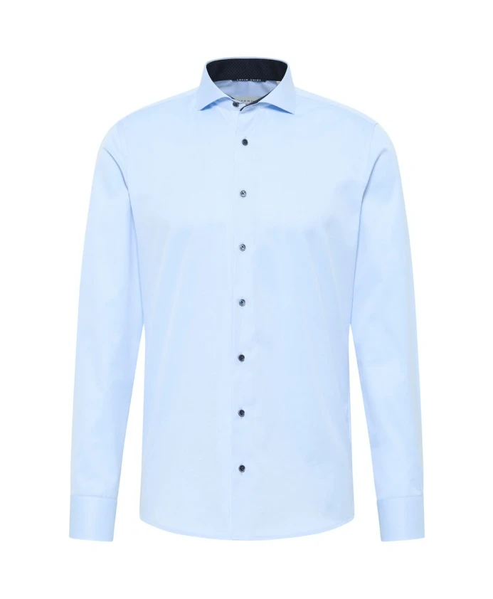 Мужская деловая рубашка, вневременной дизайн. Eterna, синий
Мужская деловая рубашка, вневременной дизайн. Eterna, синий