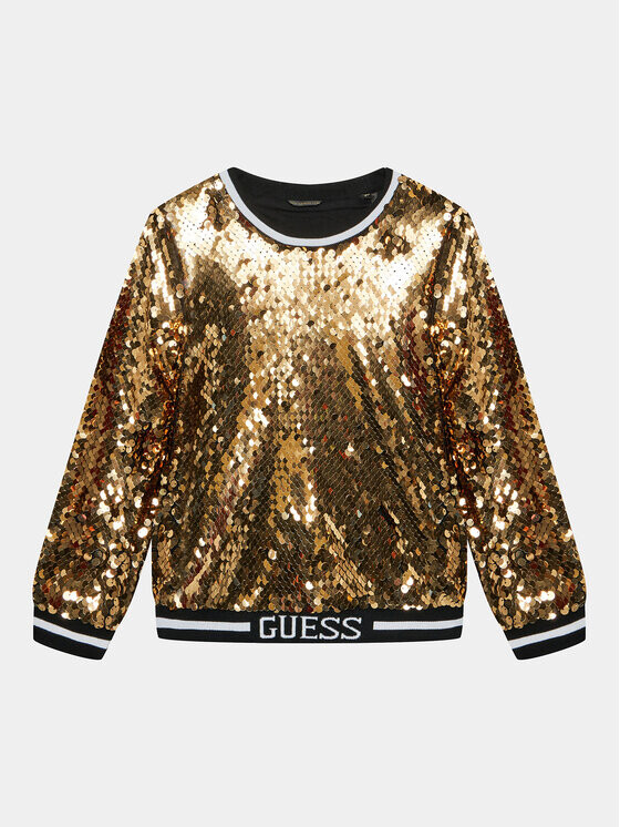 Толстовка стандартного кроя золотого цвета Guess, желтый
Толстовка стандартного кроя золотого цвета Guess, желтый