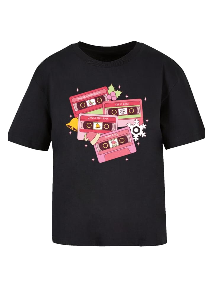 Футболка F4NT4STIC Ladies Everyday Tee Weihnachten Retro Song Tapes Pink, черный
Футболка F4NT4STIC Ladies Everyday Tee Weihnachten Retro Song Tapes Pink, черный