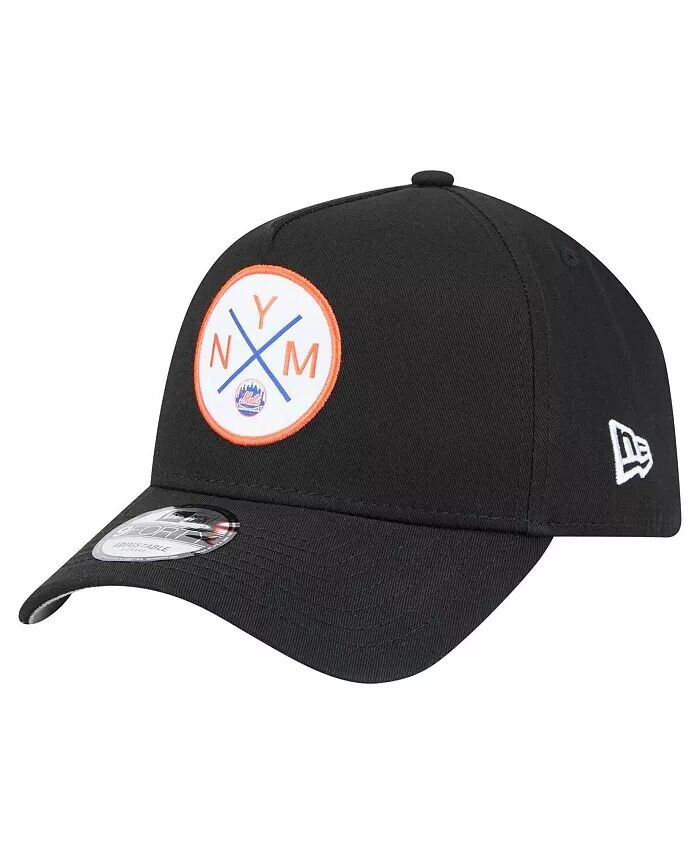 Мужская черная кепка New York Mets 9FORTY A-Frame Adjustable New Era
Мужская черная кепка New York Mets 9FORTY A-Frame Adjustable New Era