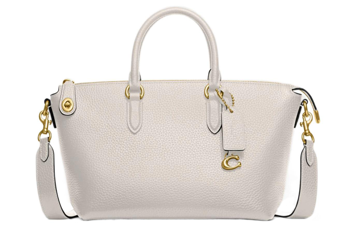 Сумка через плечо из зерненой кожи Cara от COACH, цвет белый мел
Сумка через плечо из зерненой кожи Cara от COACH, цвет белый мел