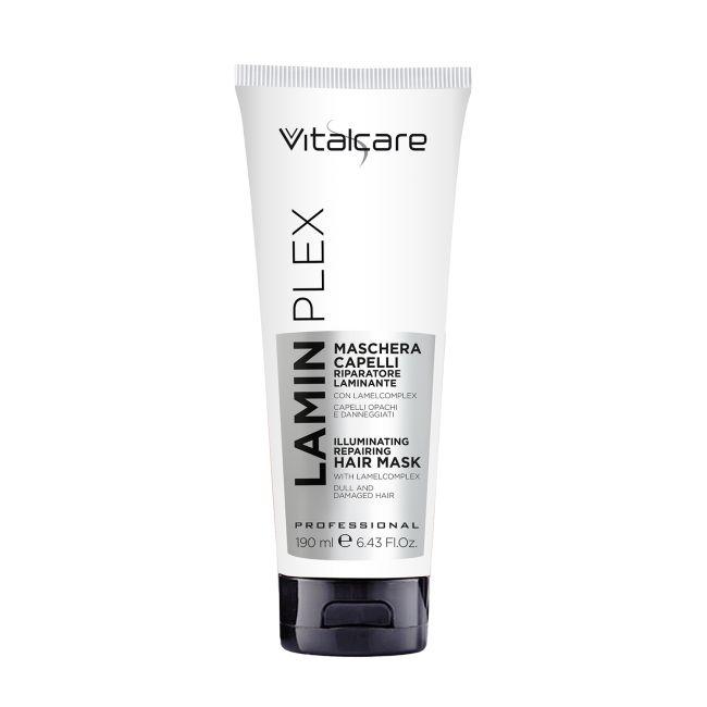 Lamin plex осветляющая восстанавливающая маска для волос Vitalcare, 190 мл
Lamin plex осветляющая восстанавливающая маска для волос Vitalcare, 190 мл